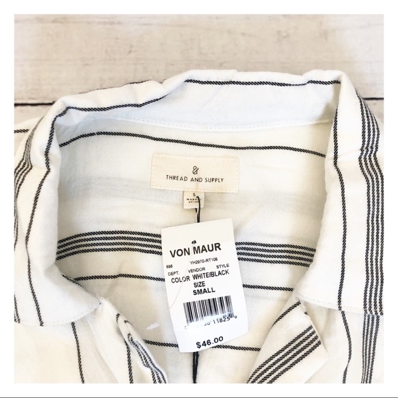 Thread & Supply Stripped shirt - Picture 4 of 6